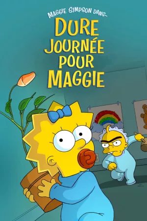 Jaquette : Maggie Simpson - Dure journée pour Maggie