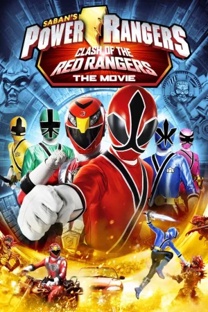 Jaquette : Power Rangers Samurai : La Confrontation des Rangers rouges