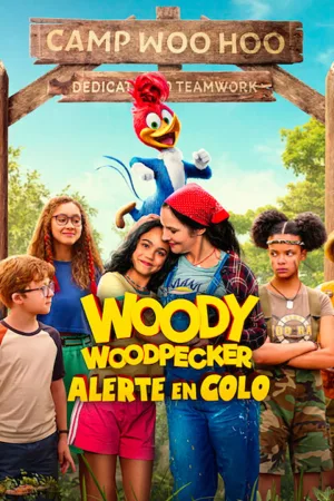Jaquette : Woody Woodpecker : Alerte en colo