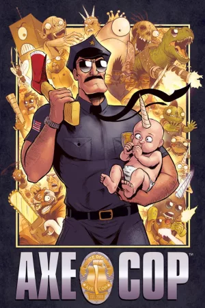 Jaquette : Axe Cop