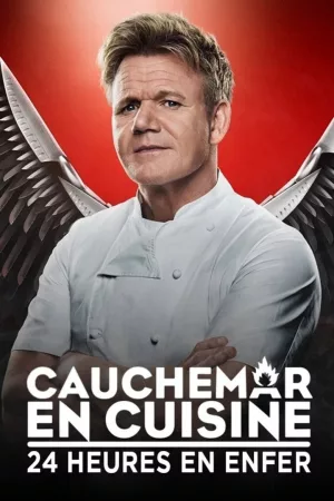Jaquette : Cauchemar en cuisine : 24h en enfer
