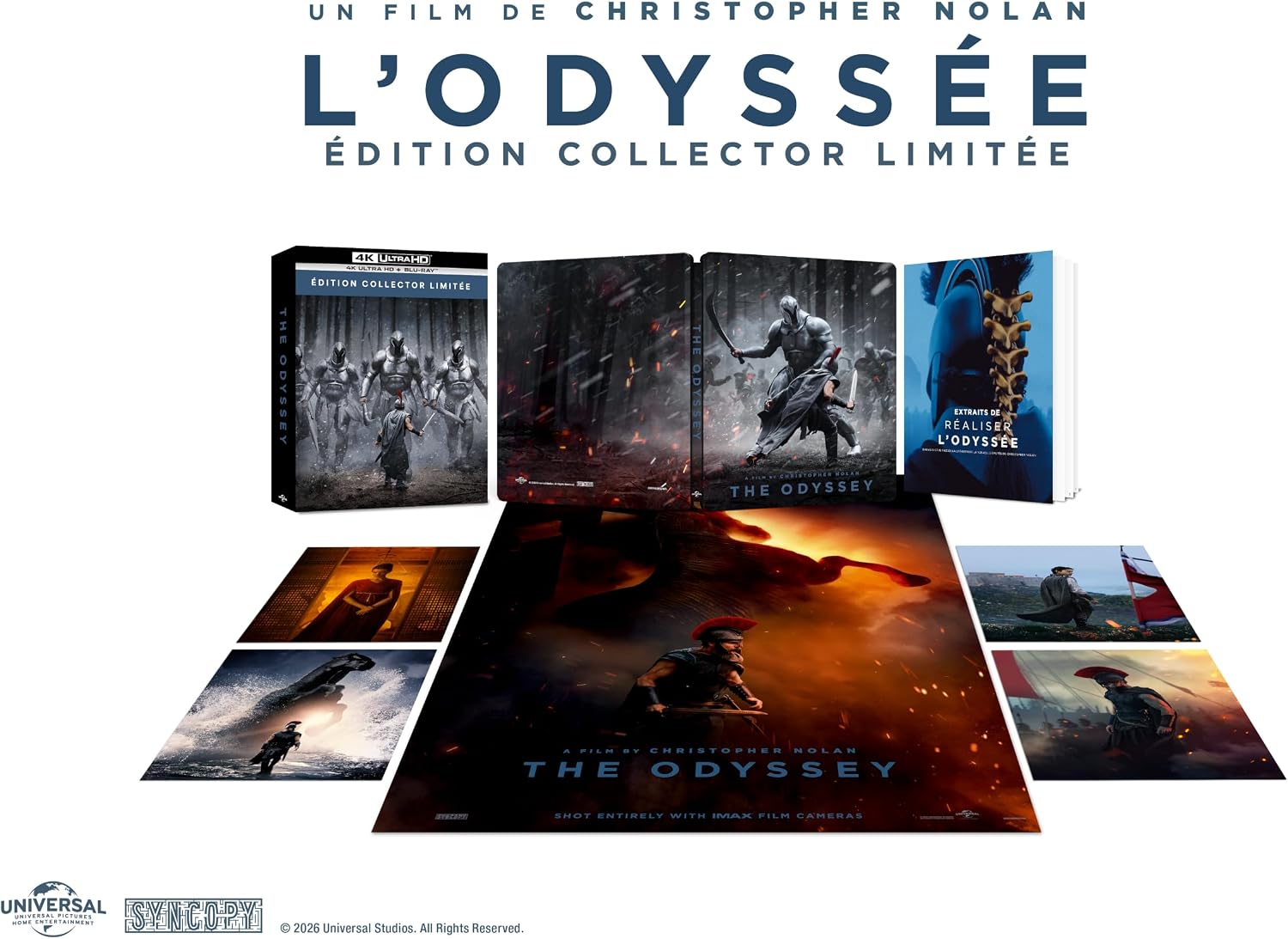 L'Odyssée – Édition Collector 4K Ultra HD Steelbook
